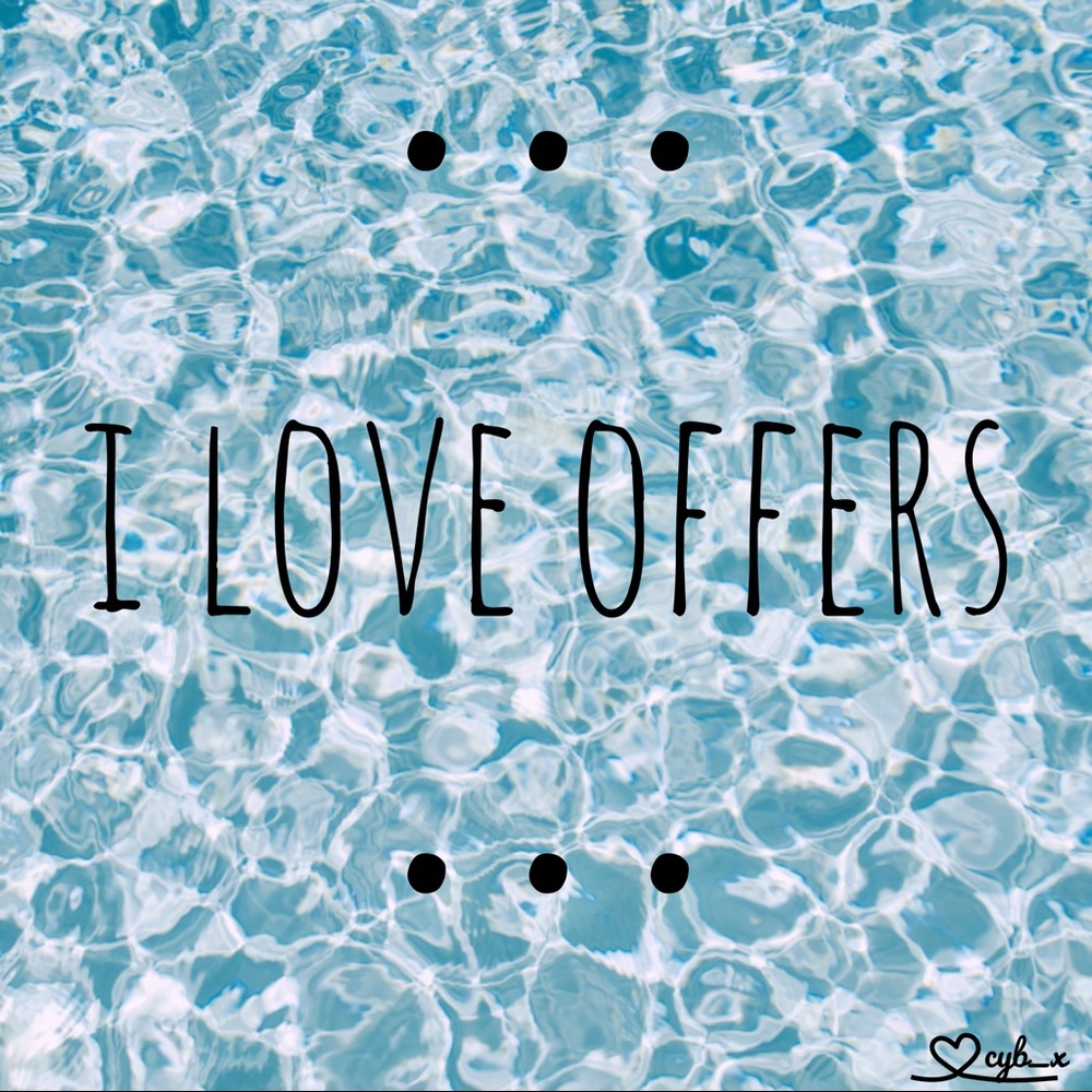 I loveeee offers 😍
